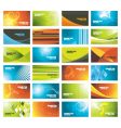 Business cards vector image