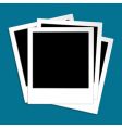 Photo template vector image