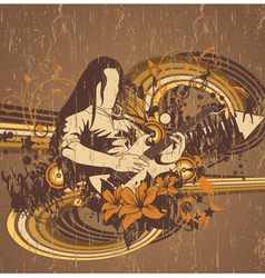 Concert poster vector image