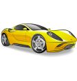 Sports car vector image