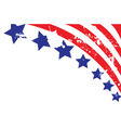 Usa border vector image
