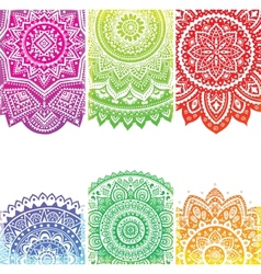 Beautiful Indian ornament vector image