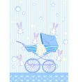 Baby pram vector image