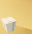 Takeout box vector image