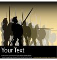 Hoplite phalanx vector image