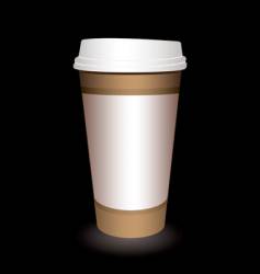 Coffee cup vector image