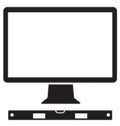 Server icon vector image