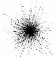 Dot blast vector image