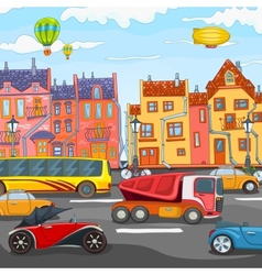 City Cartoon vector image