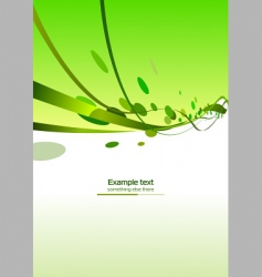 Abstract ribbons header vector image