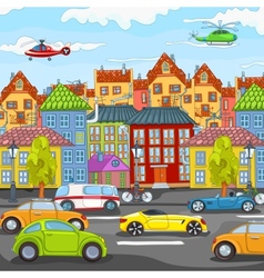 City Cartoon vector image