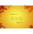Autumn background vector image