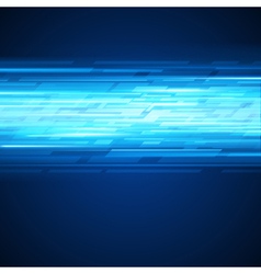 Abstract shiny technology lines and light vector image