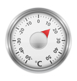 Round Thermometer vector image