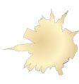 New York silhouette vector image