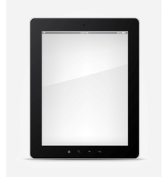 Tablet computer vector image