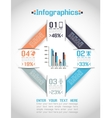 MODERN ORIGAMI BUSINESS STEB STYLE OPTIONS BANNER vector image