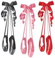 Ballet slippers vector image
