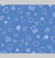 Baby blue background vector image