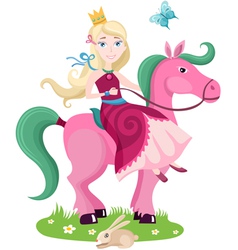 Princess vector image