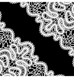 Lace background vector image