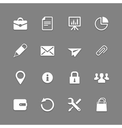 Icon set for Web and Mobile vector image