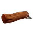 Log design element vector image