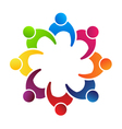 People meeting 8 vector image