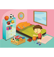 Bedroom vector image