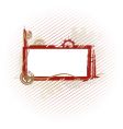 Olive industrial frame Olive industrial frame vector image