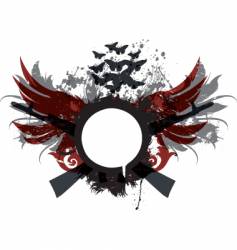 Crest vector image