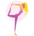 Mikuska Yoga vector image