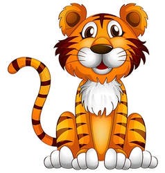 Cartoon Tiger vector image
