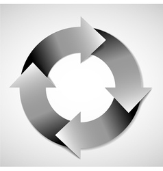 Life cycle diagram vector image