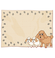An animal design stationery vector image