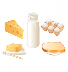 Breakfast time vector image