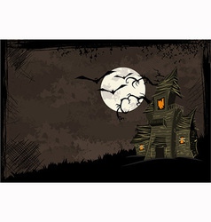 Halloween background vector image