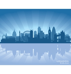 London England skyline vector image