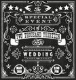 Wedding Invite 4 vector image