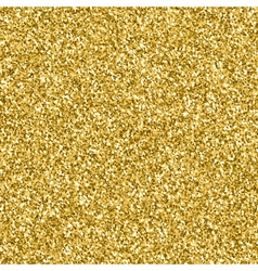 Gold glitter vector image