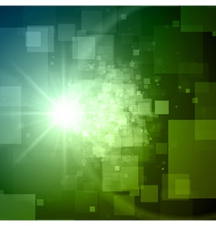 Virtual technology space background vector image