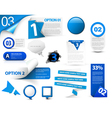 Web element icons vector image