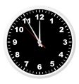 Office clock vector image