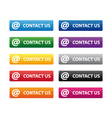 Contact us buttons vector image