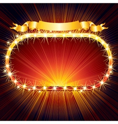 Brightly billboard vector image