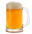 Mug of beer vector image