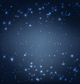 Blue winter background vector image