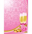 Wedding background vector image