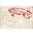 Vintage paper background vector image