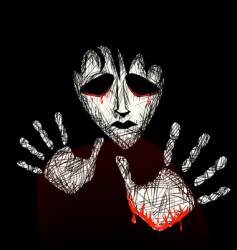 Zombie vector image